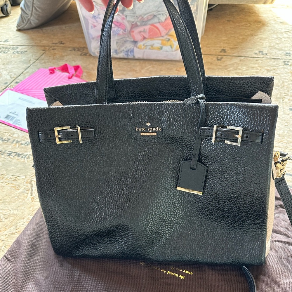 Kate Spade large cross body tote